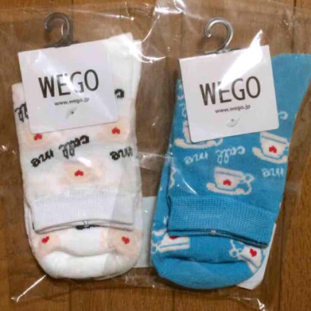 WEGO(ウィゴー)のWEGO レディースソックス 2足 レディースのレッグウェア(ソックス)の商品写真