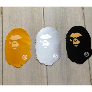 アベイシングエイプ(A BATHING APE)の【APE】　ステッカー　3点セット★  (その他)