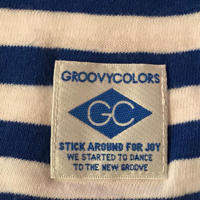 Groovy Colors(グルービーカラーズ)のグルービーカラーズ　Tシャツ　80 キッズ/ベビー/マタニティのベビー服(~85cm)(Ｔシャツ)の商品写真