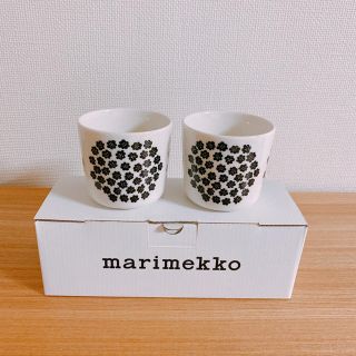 マリメッコ(marimekko)のマリメッコ  プケッティラテマグ(グラス/カップ)