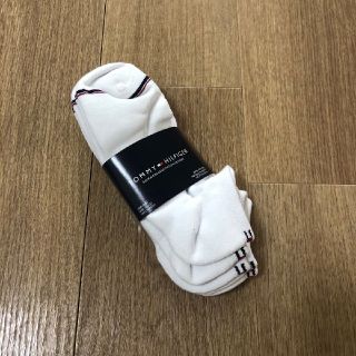 トミーヒルフィガー(TOMMY HILFIGER)の新品トミーヒルフィガー綿靴下３足セット(ソックス)