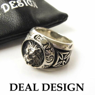 ディールデザイン(DEAL DESIGN)の美品ディールデザイン カレッジ シルバー リング 16号 DealDesign(リング(指輪))