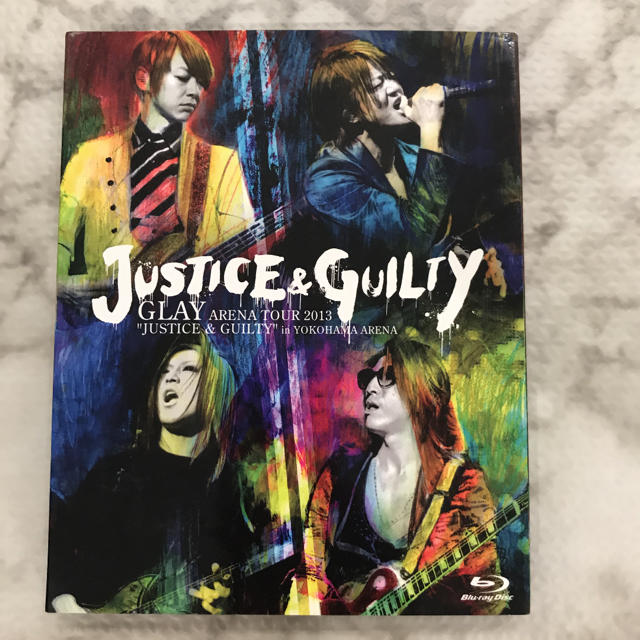 GLAY JUSTICE& GUILTY ブルーレイ エンタメ/ホビーのDVD/ブルーレイ(ミュージック)の商品写真