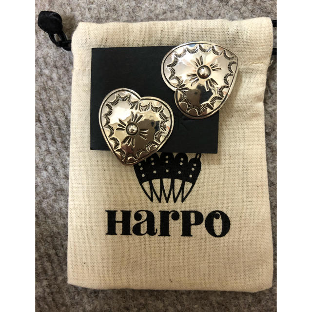 正規販売店】 HARPO ハート シルバー イヤークリップ ロンハーマン