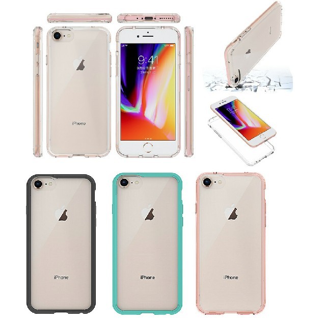 Iphone 7 8 Se ケース クリア ピンク シンプル 送料無料 の通販 By ウリボー S Shop ラクマ