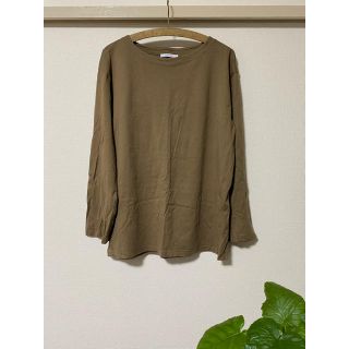 ザラ(ZARA)のZARA/ベーシック長袖Tシャツ/Ｌサイズ(Tシャツ/カットソー(七分/長袖))