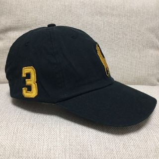 ポロラルフローレン(POLO RALPH LAUREN)の新品ラルフローレンbig pony キャップ紺/金(キャップ)