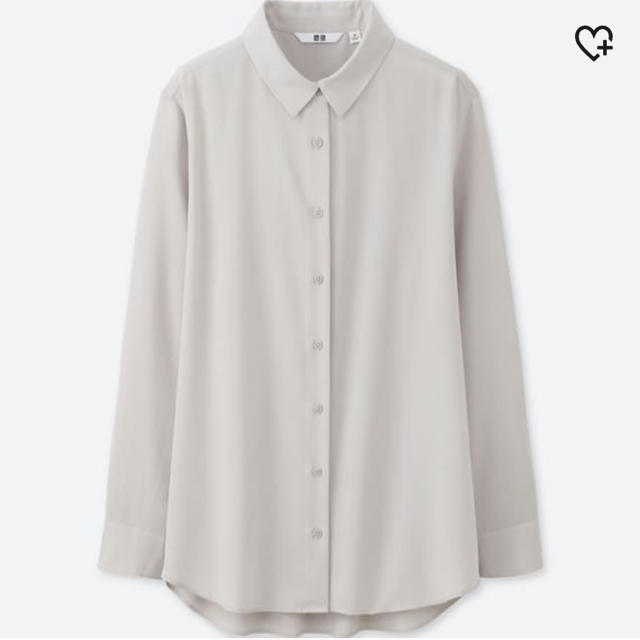 UNIQLO(ユニクロ)のレーヨンエアリーブラウス レディースのトップス(シャツ/ブラウス(長袖/七分))の商品写真