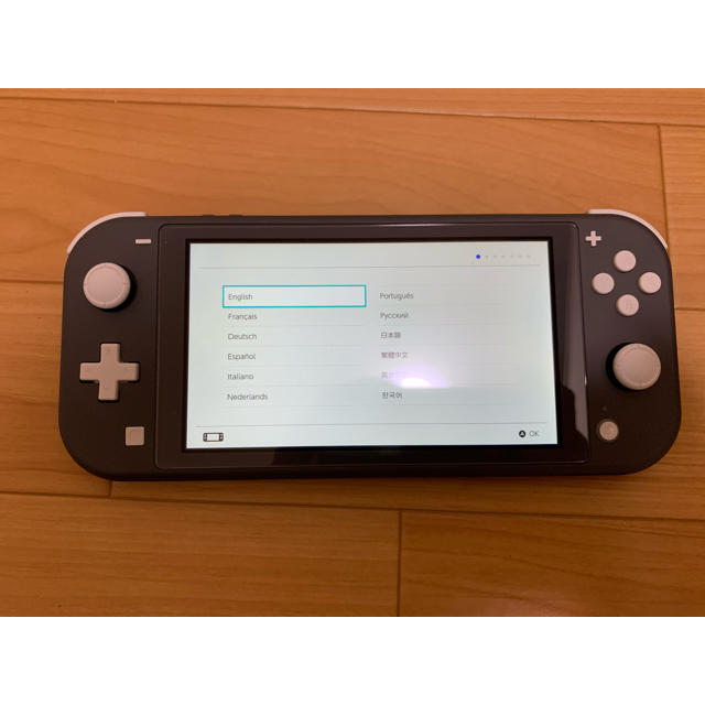 Nintendo Switch(ニンテンドースイッチ)のNintendo Switch Liteグレー エンタメ/ホビーのゲームソフト/ゲーム機本体(家庭用ゲーム機本体)の商品写真