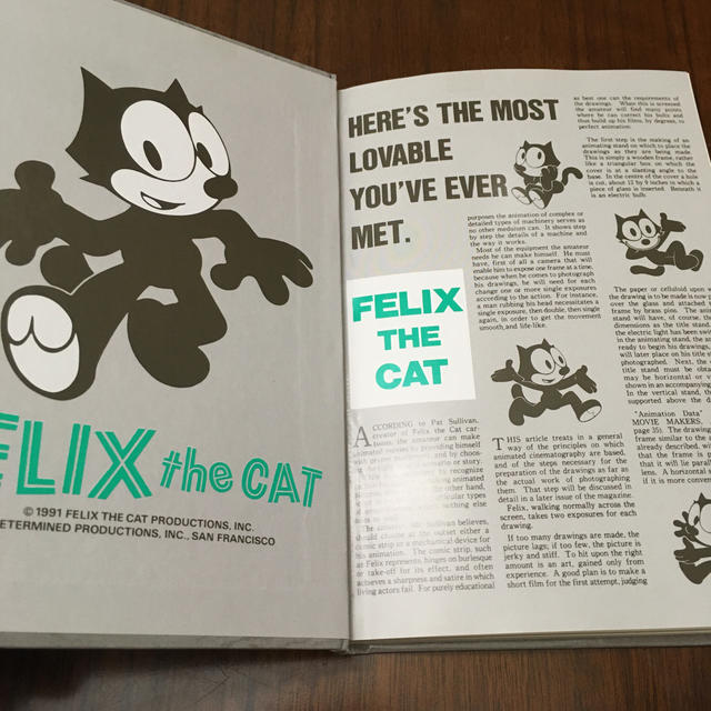 FELIX  the cat ノート エンタメ/ホビーのおもちゃ/ぬいぐるみ(キャラクターグッズ)の商品写真