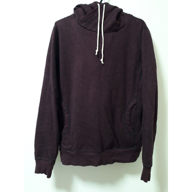 H&M(エイチアンドエム)のH&M パーカー パープル(紫) スウェットパーカー Pullover メンズのトップス(パーカー)の商品写真