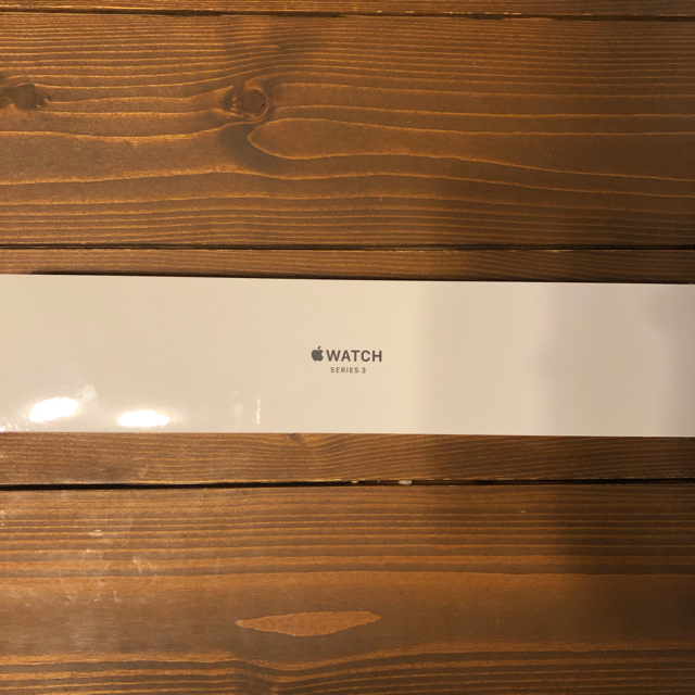 【未開封新品】Apple Watch Series 3 GPSモデル 38mm腕時計(デジタル)