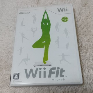 ニンテンドウ(任天堂)のWii fit Wiiフィット ソフト(家庭用ゲームソフト)