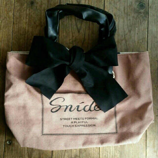 SNIDEL(スナイデル)の✴新品✴☺スナイデル❇ミニトートバッグ❕ レディースのバッグ(トートバッグ)の商品写真