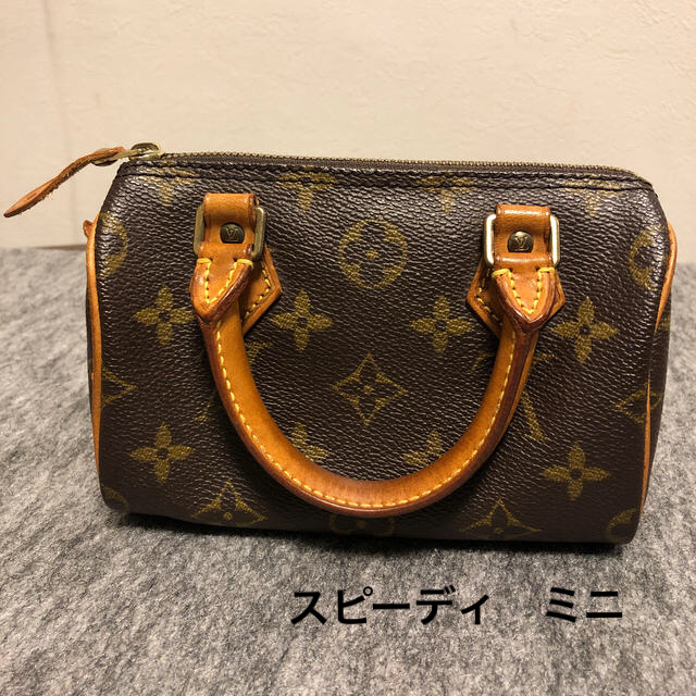 LOUIS VUITTON(ルイヴィトン)のあさこ様専用　ヴィトン　スピーディミニ　（ショルダーなし） レディースのバッグ(ハンドバッグ)の商品写真