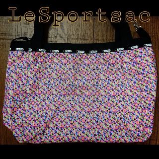 レスポートサック(LeSportsac)のLeSportsac マルチカラー トートバッグ&birdチャーム(トートバッグ)