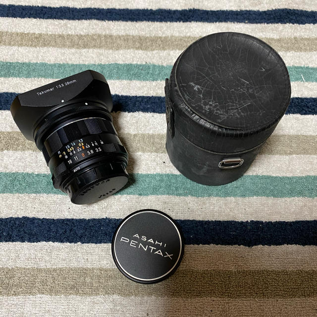 PENTAX(ペンタックス)のSuper-Multi-Coated TAKUMAR 28mm F3.5 単焦点 スマホ/家電/カメラのカメラ(レンズ(単焦点))の商品写真