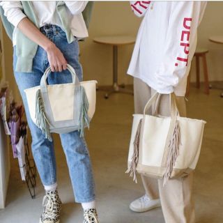 DEUXIEME CLASSE - ayako bag アヤコバッグ Sサイズ フリンジトートの