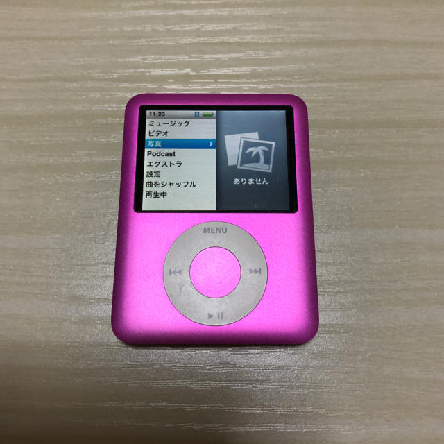 Apple(アップル)のiPod nano 8GB 第3世代 スマホ/家電/カメラのオーディオ機器(ポータブルプレーヤー)の商品写真