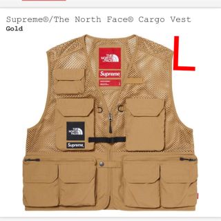 シュプリーム(Supreme)のsupreme the north face cargo vest L(ベスト)