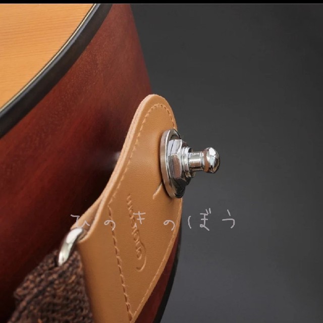 ゴールド　ストラップロックピン　シャーラータイプ　セキュリティロック　新品未使用 楽器のギター(エレキギター)の商品写真