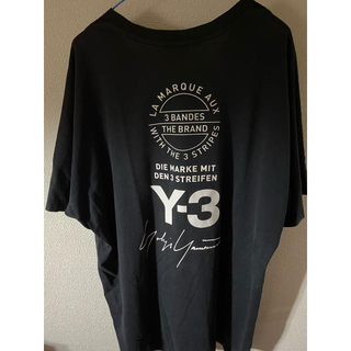 ワイスリー(Y-3)のY3 Y-3 15周年バックロゴＴシャツ(Tシャツ/カットソー(半袖/袖なし))