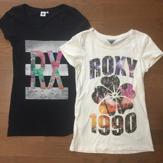 ロキシー(Roxy)のレディース  Ｔシャツ2枚セット(Tシャツ(半袖/袖なし))