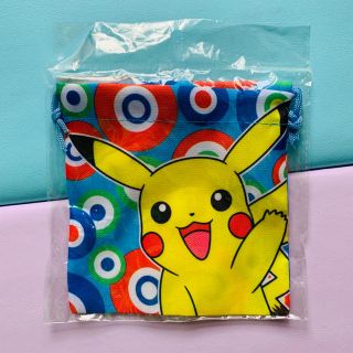 ポケモン(ポケモン)の最安値！【新品】ピカチュウ の巾着(キャラクターグッズ)