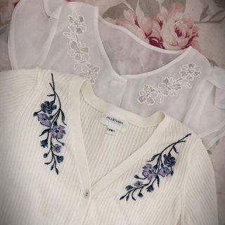 ジルバイジルスチュアート(JILL by JILLSTUART)のブラウス カーデ セット(カーディガン)