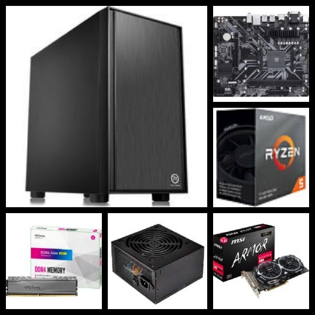 ゲーミングPC RYZEN3700X RTX3070 ASUS 32型モニター