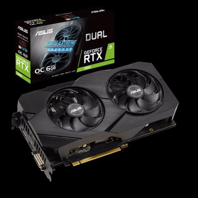 新品 ASUS GEFORCE RTX 2060 搭載グラボ