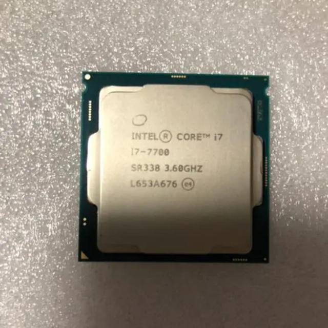 インテルCPU Intel Corei7 7700