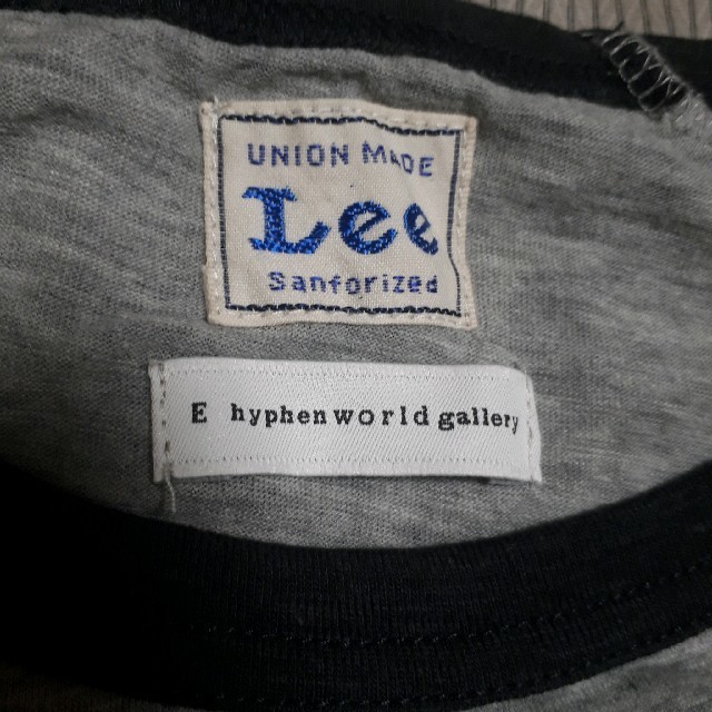 E hyphen world gallery(イーハイフンワールドギャラリー)のLee ロゴTシャツ レディースのトップス(Tシャツ(半袖/袖なし))の商品写真