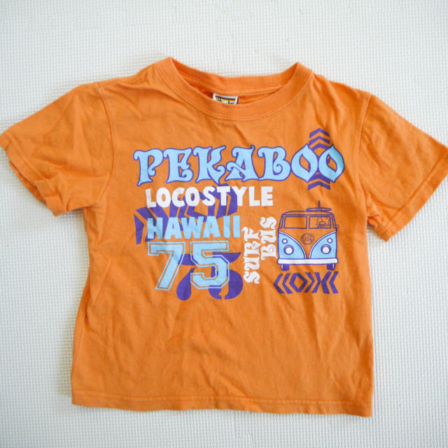 PEEK-A-BOO(ピーカブー)のピーカブー　半袖Tシャツ 100 ワーゲン キッズ/ベビー/マタニティのキッズ服男の子用(90cm~)(Tシャツ/カットソー)の商品写真