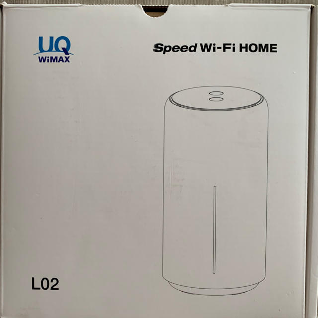 メーカー保証付き　UQ WiMAX SPEED Wi-Fi Home L02