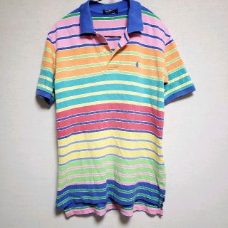 ポロラルフローレン(POLO RALPH LAUREN)のポロラルフローレン ボーダー ポロシャツ マルチカラー(ポロシャツ)