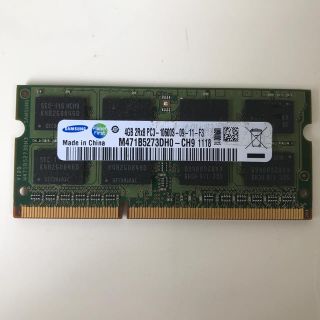 ~27~ DDR3 4GB 2R×8 PC3 10600(PCパーツ)