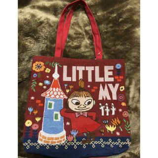 リトルミー(Little Me)のムーミン　リトルミイ ゴブラン　トートバック　新品　未使用品(キャラクターグッズ)