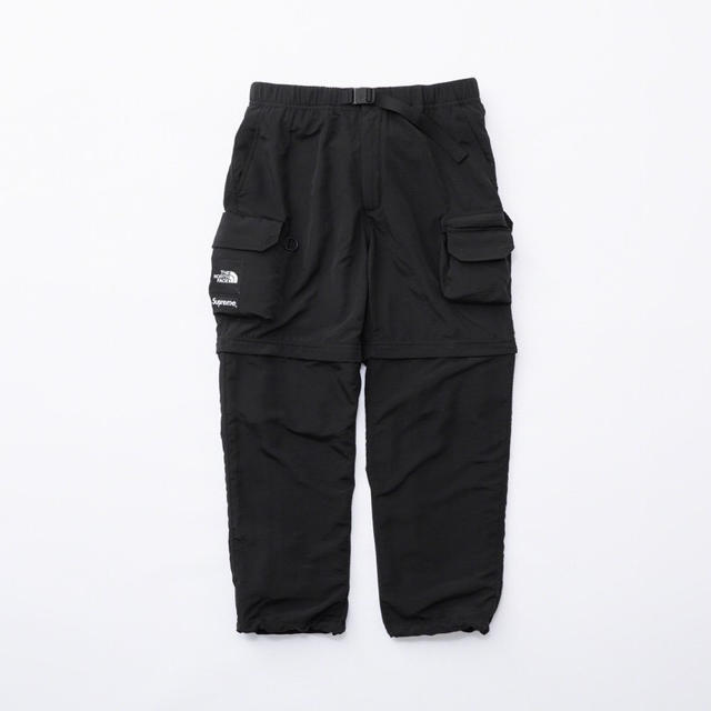 S supreme north face belted cargo pant