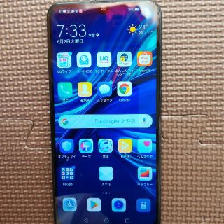 HUAWEI NOVA lite3 SIMフリー 黒(スマートフォン本体)