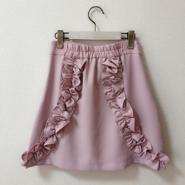 Ank Rouge(アンクルージュ)のフリルスカート レディースのスカート(ミニスカート)の商品写真