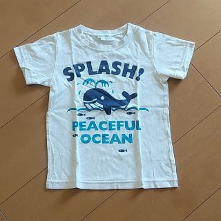 サンカンシオン(3can4on)の3can4on　白Tｼｬﾂ　クジラ(Tシャツ/カットソー)