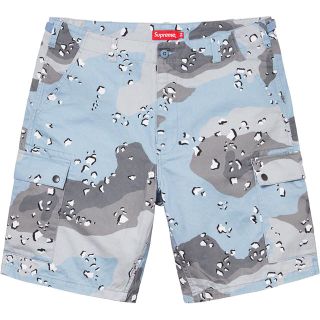 シュプリーム(Supreme)のSupreme Cargo short Blue Camo 36(ショートパンツ)