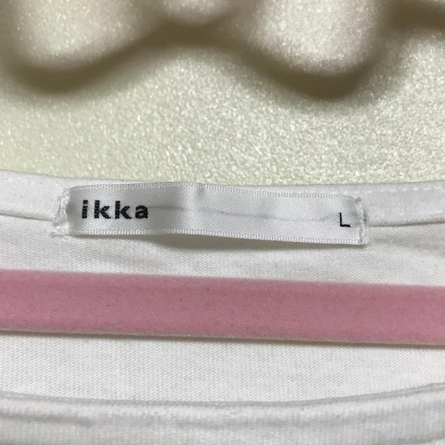 ikka(イッカ)のikka ロゴTシャツ レディースのトップス(Tシャツ(長袖/七分))の商品写真