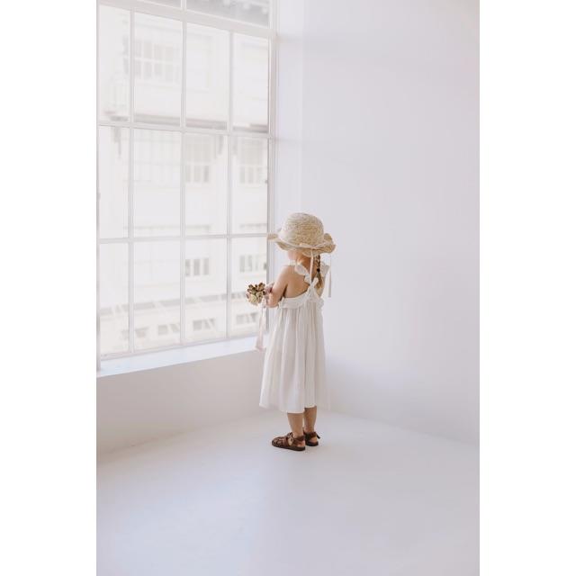 Caramel baby&child (キャラメルベビー&チャイルド)のJamie Kay -Lola Dress Coconut キッズ/ベビー/マタニティのベビー服(~85cm)(ワンピース)の商品写真