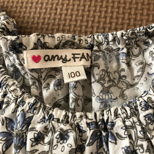 anyFAM(エニィファム)の【any FAM】ノースリーブワンピース　100 キッズ/ベビー/マタニティのキッズ服女の子用(90cm~)(ワンピース)の商品写真