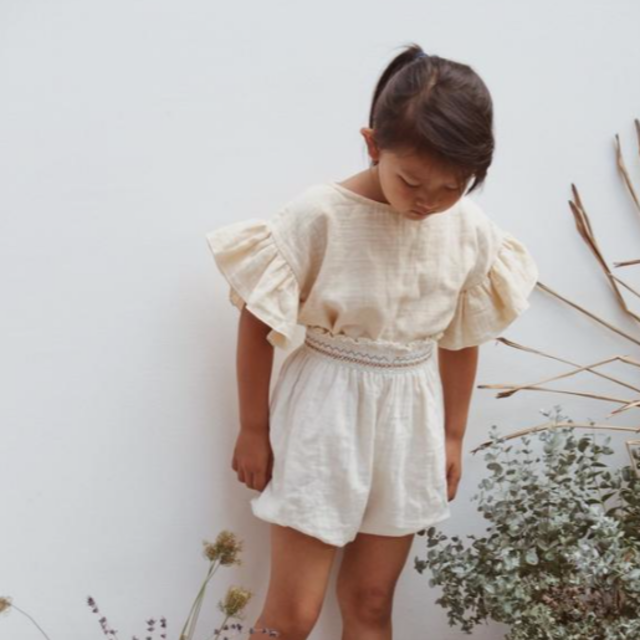 Caramel baby&child (キャラメルベビー&チャイルド)のLiilu -Louse Blouse Antra Blue キッズ/ベビー/マタニティのベビー服(~85cm)(シャツ/カットソー)の商品写真