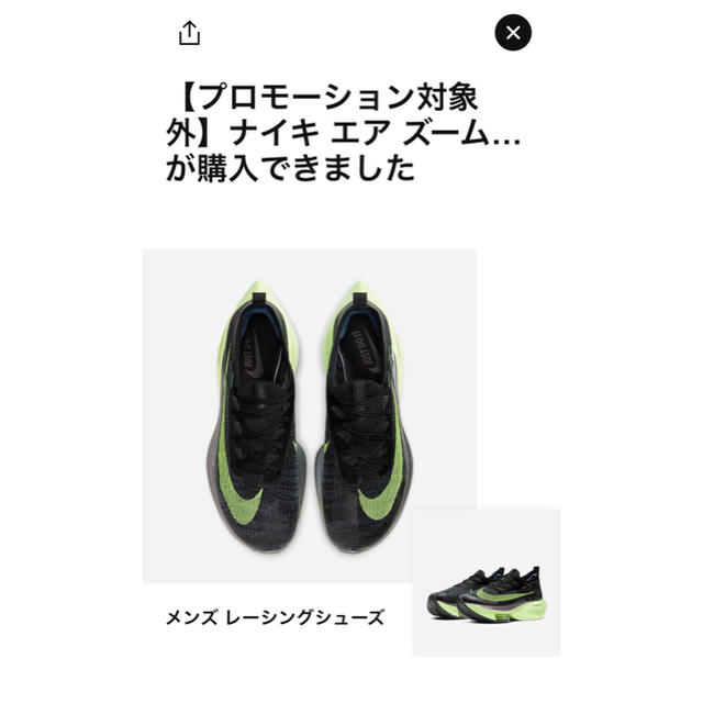 Nike エア　ズーム　アルファフライ　ネクスト　26.0cm