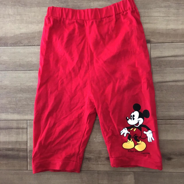 Disney(ディズニー)のミッキー 100cm ズボン キッズ/ベビー/マタニティのキッズ服男の子用(90cm~)(パンツ/スパッツ)の商品写真