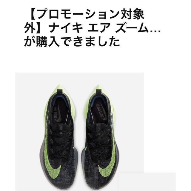 NIKE エア ズーム アルファ フライ ネクスト % 29cm